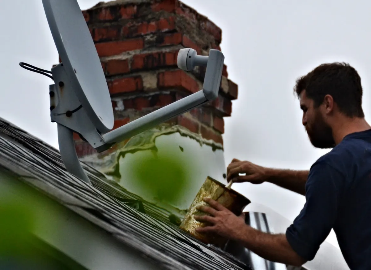 Dachrinnen, Ablauf & Kanten